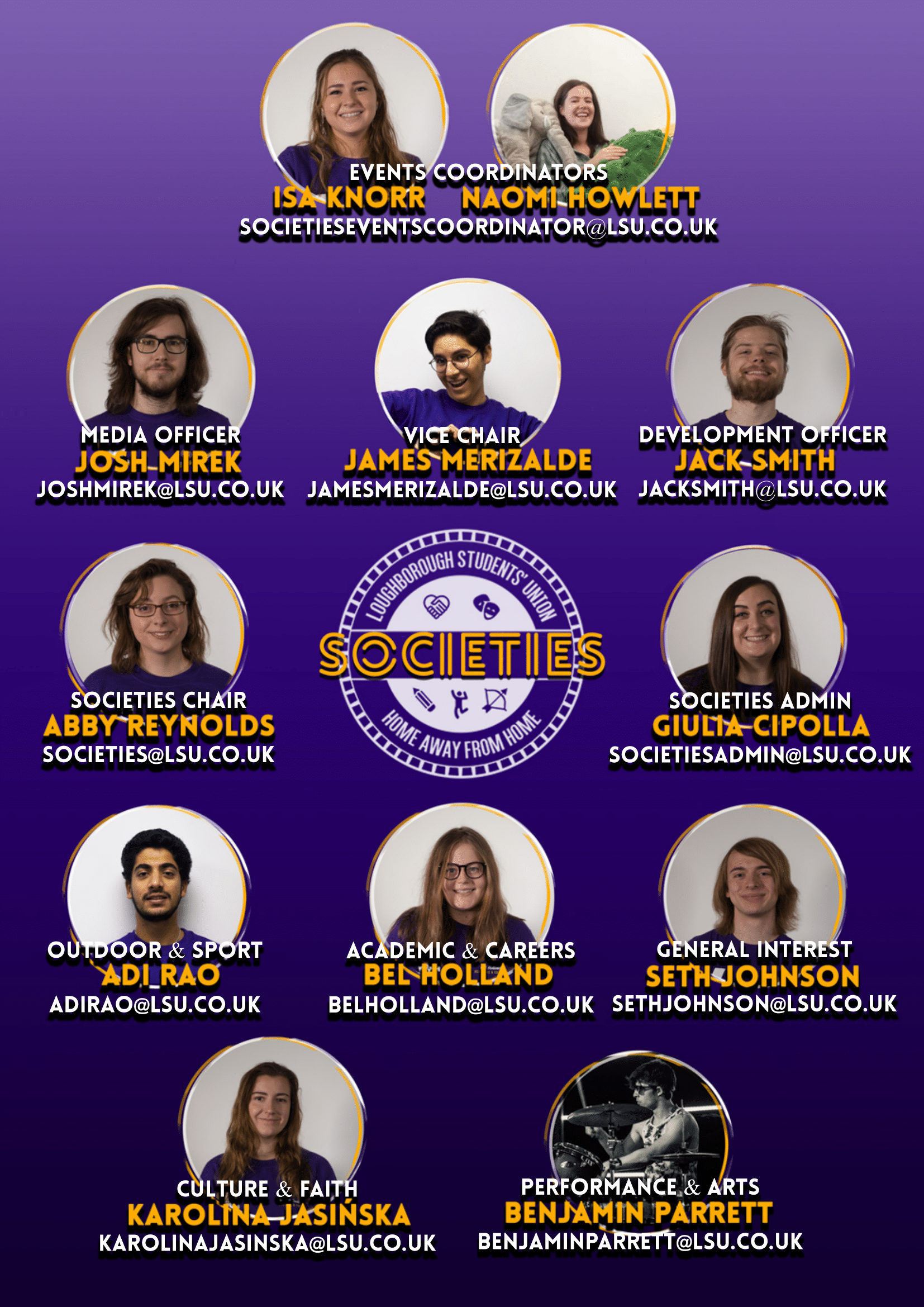 Societies Exec Loughborough Students' Union